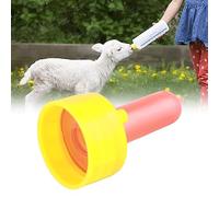 Acouto 50 Pezzi in Silicone per Pecora Capra Agnello Latte Bevanda Bottiglia per Allattamento Animale Capezzolo di Ricambio Morbido e 2 Capezzoli in Silicone Capezzolo per Bottiglia Animale per