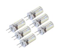 Acouto 6 Lampadine LED GY6.35 5 W AC 12 V Bianco Caldo da 2700 a 3000 K Bianco da 6000 a 6500 K 500LM 72 LED Lampadine per Caldo, Risparmio di Tempo, a Basso Risparmio GY6.35 e 50000 (Bianco freddo)