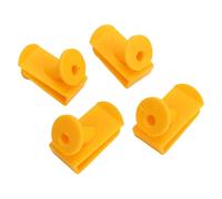 Acouto 8pcs Clamp/Holder a VITE di Base del MOTORE A0019913970 Clamp/Holder di Montaggio del Sottovario Giallo Sostituzione per Fortwo W450 W451 VITE MOTORE CLIPPLASTIC CLIPPSUNDERTRAY Monte