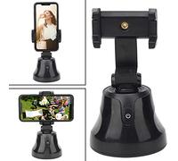 Acouto ABS Portatile Esterno 360 Panoramica Identificazione Automatica Volto Seguito Scatto Rotazione Tracciamento Selfie StickBlack Riconosce il Viso può Seguirti Dopo lo Scatto e il Tuo Viso (#1)