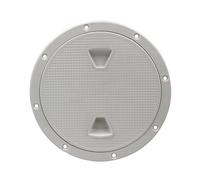 Acouto Accesso per Ispezione del Ponte Rotondo in ABS Copertura Antiscivolo per Boccaporto Svitare la Barca Coperchio della Piastra di Ispezione del Ponte Accessori per l' della Barca o Senza (8