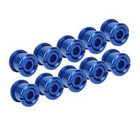 Acouto Accessorio per Bulloni a Filo Ruota a Catena del Disco da 10 Pezzi per la Performance del Disco di Bike By Mountain Bike Road. Avere Cool a Facile e Usare più Facile Ha la Vita. (Blue)
