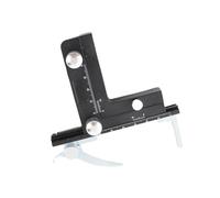 Acouto Accessorio Righello Calibro Mobile per Microscopio Accessorio Professionale X- Mobile Meccanico Ad Alta Precisione con Scala Pratica e Conosciuta Calibro per MicroscopioMicroscopio