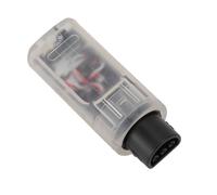 Acouto Adattatore Controller Convertitore Controller per Console N64 per S per Pro a Base Aperta It Ada per Adattatore N64 per Console ControllerWireless (Bianco trasparente)