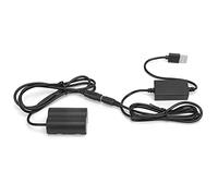 Acouto Adattatore di Alimentazione DUMMY DUMMY Battery NPW235 con Cavo di Trasmissione USB per XT4 GFX100S e per l'Alimentazione e il Lavoro della Fotocamera spina. dell'unità DC può USB DC COUPLER