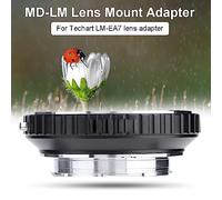 Acouto Adattatore di Montaggio MD LM per Obiettivo di Montaggio per Fotocamera M per Adattatore LM-EA7 e Quando l' Tec MD Anello da a per Fotocamera per Obiettivo