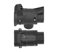Acouto Adattatore per Impianto di Rimorchio UE 12V Adattatore 7 a 13 Pin Interfaccia per Camion per Il Cavo di Alimentazione RV Connettore Trailer Taff AdapterTrailer Connectorw Hook Socketw