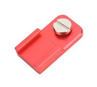 Acouto Adattatore per Montaggio su Slitta Fredda in Lega di Alluminio per Fotocamera con Vite da 1/4 di Pollice per Microfoni Luci di Riempimento Lega di Superficie CNC e Supporto per Trattamento