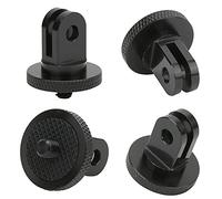 Acouto Adattatore per Treppiede con Interfaccia in Lega di Alluminio /4 Pollici per Accessori per Telecamere di Movimento Ad Altri Adattatori AdattiAdattatore per TreppiedeAdattatore per Treppiede