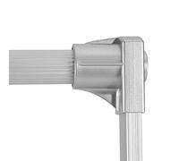 Acouto Adjustable Wardrobe Rail with Soft Return and Lift Pull Down