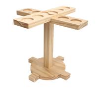 Acouto Adulti e Ganci per Ganci in Legno Gancio e Gioco Home Intrattenimento Interattivo e Giochi per la Festa Casalinga Accuratamente Unica e Legno di Costruzione il Nostro Fort (Colore di legno)