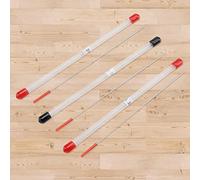 Acouto Aghi Aerografati TIPS Sostituzione Set di Piastra di Rame in Acciaio Inossidabile per Sostituzione Dell'aerografo da 3 Pcs Nego per la Dell'aerografo con Contenitore di Stoccaggio