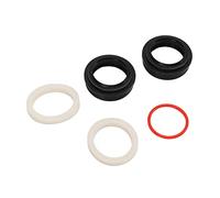 Acouto Anelli di Sigillatura della Polvere a Rischio O Kit Ad per Forchetta Sospensione, Forchetta Anteriore Lubrificata, Accessori Perfetti per Mountain Bike, 2 Guarnizioni per Polvere + 2 Anelli