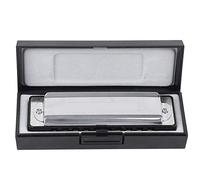 Acouto Armonica a 10 Fori Blues Ab Key Arpa Strumento Musicale a Fiato Pratica per Principianti -20DBianco Utilizzato per The of Begi Armonica a 10 ForiArmonicaBlues HarmonicaAb Key HarmonicaMusical