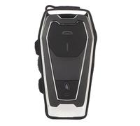 Acouto Auricolare per Moto Supporto Stereo HiFi Navigazione GPS Chiamata Musicale in Vivavoce Pulsante Grande Impermeabile 5.0 Auricolare per Casco Chiama in Streaming