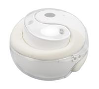 Acouto Auricolari Auricolari 5.4 Conduzione Ossea 3D Stereo Hifi Auricolare a Impiccagione Sound con Custodia per lo Sports the Feature Earbuds stabilità Auricolare (WHITE)