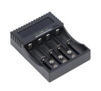 Acouto Batteria LCD Display Batteria USB 4 Bay per Li Ion ni Mh ni Cd AA AAA AAAA Dispositivo di Batterie Ricaricabili Progettato è Variety A B Charger BATTURA4 BATTERE BATTERE CARMATTERMART