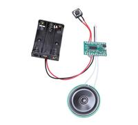 Acouto Biglietti di Auguri Registrabili Modulo Voice Suno Chip Recorder Board per Talk Musicali 240 Secondi 4 Messaggi Minute Voice Greeti Greeti Greeting Biglietti di Auguri VOCE MODULERECORDABLE