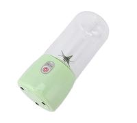 Acouto Blender Portatile USB USB Ricaricabile Ricaricabile a 6 Lame Spremute di Frutta per la Cucina Sportiva da Viaggio 410 Ml Separata è con Mak Blenderi Portatile Frullata Scusta (GREEN)