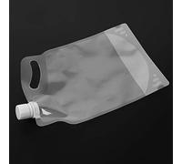 Acouto Borsa di Sollevamento Pieghevole Portatile da 2 Litri per Escursionismo da Campeggio all'aperto Design Pieghevole a T Borsa di Stoccaggio di Stoccaggio dell'acqua di Sollevamento di