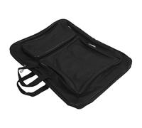 Acouto Borsa Tote Portfolio Artistico, Leggera in Nylon con Tracolla Regolabile, Perfetta per Materiali Artistici per Bambini e Opere d'arte 8K (BLACK)