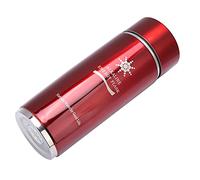 Acouto Bottiglia d'acqua Alcalina, Fiaschetta in Acciaio Inossidabile, Potenzia il Metabolismo e l'immunità, Nano Ionizzatore Portatile da 400 Ml per gli Appassionati di Salute (rosso)