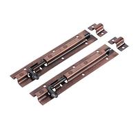 Acouto Bullone per Porta di Sicurezza Antiladro da 2 Pezzi, Serratura Scorrevole, Serratura per Cancello, Finestra, Raccordi Hardware, Utilizzato in Verticale, può Essere Installato a sinistra.