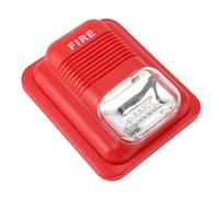 Acouto Buzzer di Corni di Sicurezza Antincendio, Luce a LED Allarme Antincendio, di Frittection Suoni Forti per Edifici Residenziali, con Corno di Corno di Sicurezza Incorporato