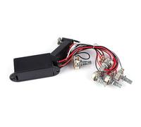 Acouto Cablaggio del Circuito Pickup Preamplificatore Equalizzatore EQ per Chitarra Attiva a 3 Bande per Equalizzatore Basso 1 1 X Pickup per BassoEqualizzatore EQ per ChitarraPickup di