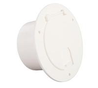 Acouto Cavo Elettrico Rotondo RV Coperchio di Portellone del Cavo Elettrico Rotondo del Cavo per Alimentazione Elettrica con Copertina di Copertura di Bloccaggio Robusto per Moto