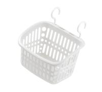 Acouto Cestino Portaoggetti in Plastica da Appendere Cestino Portaoggetti in Plastica da Appendere, Organizer Salvaspazio Montato a Parete con Fori di Drenaggio, Perfetto per Bagno e , 5,3x8,5x6,7