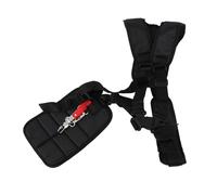 Acouto Cinghia per Decespugliatore in Spugna di Nylon Ergonomica Traspirante Wacker Doppia Tracolla il Peso del Prato Pres Cinghia per Decespugliatore per a Corda Doppia Spalla per
