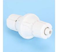 Acouto CO2 VALVOLA DI CONTROLLA DI CONTRIVO IN IMPRIMENTO DI ESCITTURA DI CO2 BELLA VALVOLA DI SICUREZZA ACQUARIO BIANCO PER BASSI DI PESCE FATTO IN CORE PAROLA CHIAVE BIANCO 1PC LIGHT BIVIA