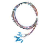 Acouto Codino in Fibra Ottica a 12 Fili LC/UPC Monomodale a Bassa Perdita di Inserzione Ghiera in Ceramica di qualità 0,5 M e Codino in Fibra Ottica in FibraCodino in OtticaFibra a 12 Fili