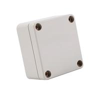 Acouto Collegamento Scatole di Giunzione Custodia Elettrica Esterna Alta qualità ABS Prodotto Retar Scatola di GiunzioneScatola di ConnessioneInvolucro ElettricoScatola di Connessione (65*60*35mm)
