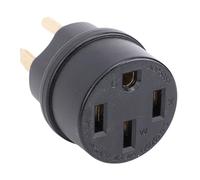 Acouto Colpo di Alimentazione Adattatore NEMA 14-50p a 14-50R Generatore 50 AMP con Costruzione in Rame in Gomma per Campeggio Esterno per la Casa