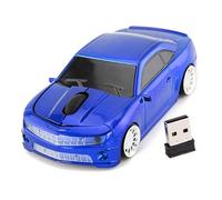 Acouto Computer a Forma di Auto Sportiva Ad Alta Precisione Sensore Computer per Laptop Red Sport Auto Sport a Forma di MOUSECAR MOUSECAR Wirelesscar MOUSE MOUSEPC MOUSE HIGH (BLUE)