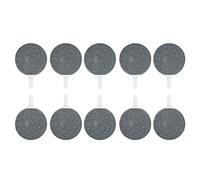 Acouto Confezione da 10 Pietre per Bolle D'aria per Acquario, Aeratore, Pompa per Laghetto, Piastra per Ossigeno per Acquario, Materiale per Sabbia, Diametro 4 Cm, per Diffusione di