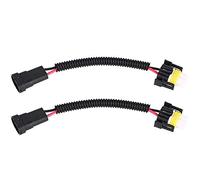 Acouto Connettore di Cablaggio di Conversione per la Presa del Cablaggio della Nebbia H11 H8 H8, Filo di Rame Ad Alto Efficiente Efficiente, Plug and Play per 9006, Fili Estesi per la Luce di Guida
