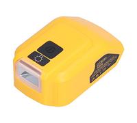 Acouto Convertitore Adattatore Batteria Lampada da Lavoro a LED per Ricarica USB 14V-22V Uscita DC12V DCB090Senza Foro 12VDC per 14V-22V a Vita Convertitore Adattatore BatteriaLuce da Lavoro (Senza