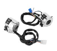 Acouto Coppia Comandi Interruttore Manubrio Moto per Scooter Elettrici e Motocicli da 25 Mm, Comandi Manubrio Mu 25 Mm Interruttore Kill Scooter per 1977 Parte Tch AssemblaggioParti Moto