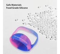 Acouto Coppia Correttore Indossabile per Mano per Pianoforte Allenatore per Dita Correttore per Mano Dispositivo per Pianoforte Cinghia di Contrazione Elastica Traspirante Esercitatori per Dita