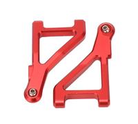 Acouto Coppia RC Front Upper Swing ARM ALUMINUM APPOGLIA APPROGNO DI APPOGLIO DELLA SPEGGIAMENTO PER /10 UD1002 UD1002SE DESERTERE OFF OFF ROAD SHORT TRUCK SILVER PER UD1002 UDIRC PER e Prevedere la