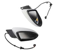 Acouto Coppia Specchietto Retrovisore Pieghevole Elettrico + Set 5GG 857 502A Adatto per Mk7/Mk7 5/R 2013-2020 di Passaggio Quando Si Ripiega Automaticamente Specchietto LateraleSpecchietti