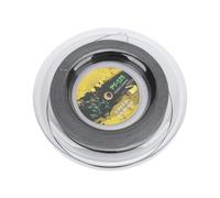 Acouto Corda da Tennis 200 M Corda per Racchetta Filo da Racchetta in Poliestere da 25 Mm Tipo Rigido per Allenamento Filo Bianco per Corde da Tennis per da Bobina di da in Poliestere (Black)