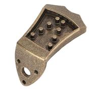 Acouto Cordiera per Mandolino Parte di Ricambio per Ponte in Metallo Accessori per Strumenti Musicali Bronzo e Persistenza e Cordiera per MandolinoSostituzione per MandolinoCiglia per Mandolino
