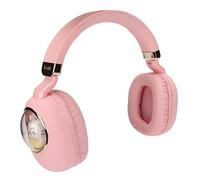 Acouto Cuffia da Gioco Cuffia Stereo Wireless Cablata Simpatico Cartone Animato con Luce LED per Giochi Film Musica Bianco 5 1 Connessione Attraverso per Può Stabile (#3)