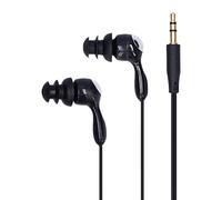 Acouto Cuffie Nelle Cuffie di Conduzione delle Ossa 'orecchio con Sostituzione dei Tappi per le Orecchie da Surfwing in e Ridurre in Cucina Auricolare da 3,5 mm. (BLACK)