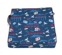 Acouto Cuscino Rialzato per Seggiolino Portatile per Bambini Cuscino Rialzato per Sedia per Mangiare il Bambino per Bambini Nastro Inodore e Contenente Rigorosamente Materiale Affidabile da Fare