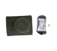 Acouto Custodia Protettiva per Fotocamera V1, Resistente Pelle PU con Tracolla Regolabile, Fodera Morbida per Protezione Antigraffio, Foro per Vite Integrato da 1/4 Pollici per (GREEN)